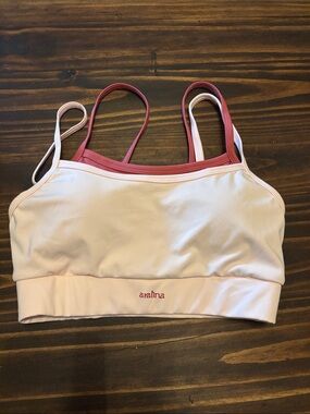 Aralina double xs pink fitness bra